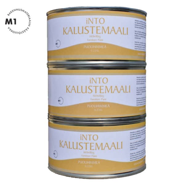Into Kalustemaali puolihimmeä 0.225L - Pieniin maalausprojekteihin, sävyjen ja tuotteen testaamiseen